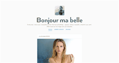 Desktop Screenshot of bonjourmabelle.fr