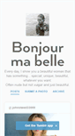 Mobile Screenshot of bonjourmabelle.fr